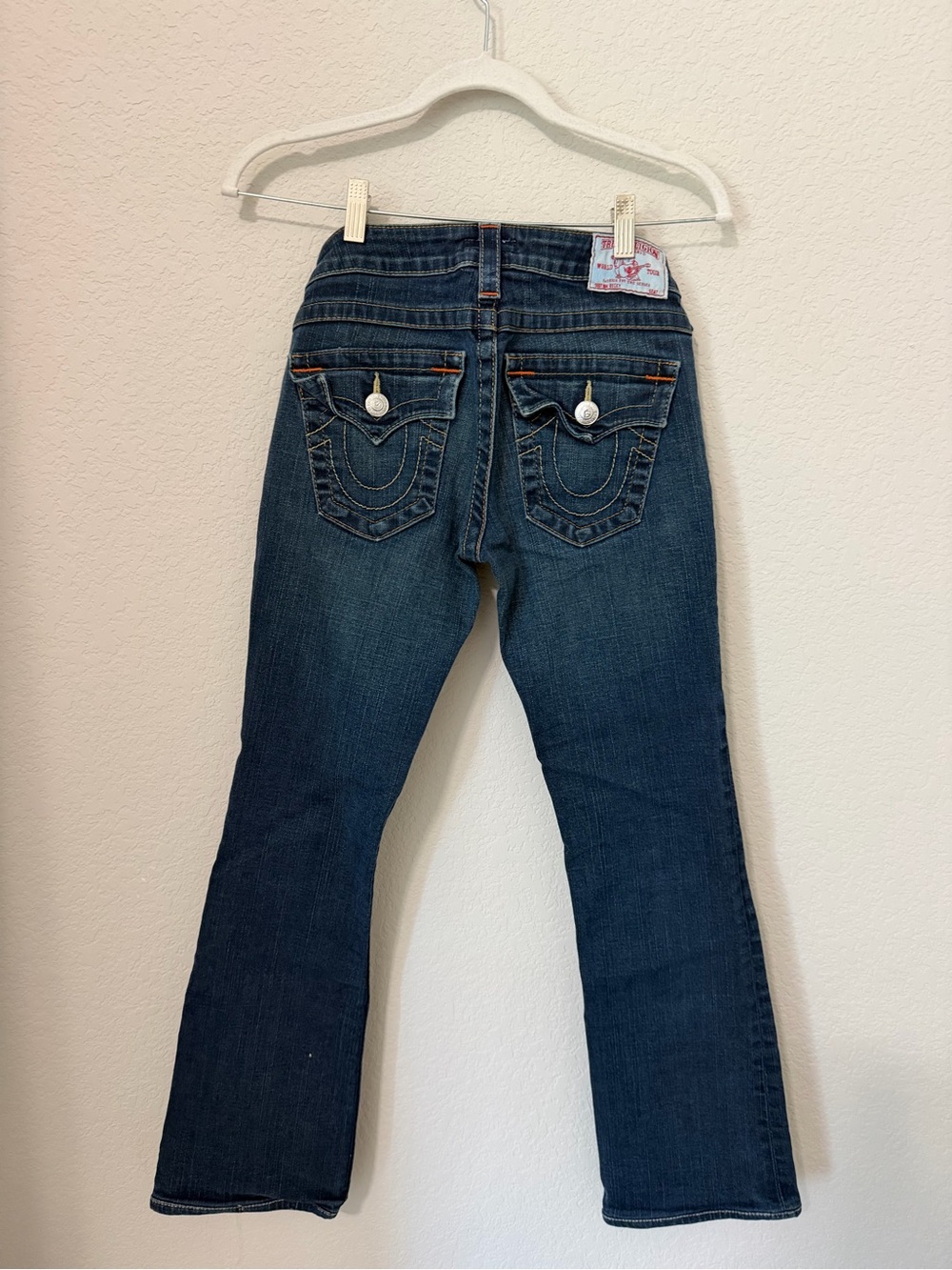 True Religion World Tour Bootcut Jeans Size 26 Made in USA - Picture 3 of 9